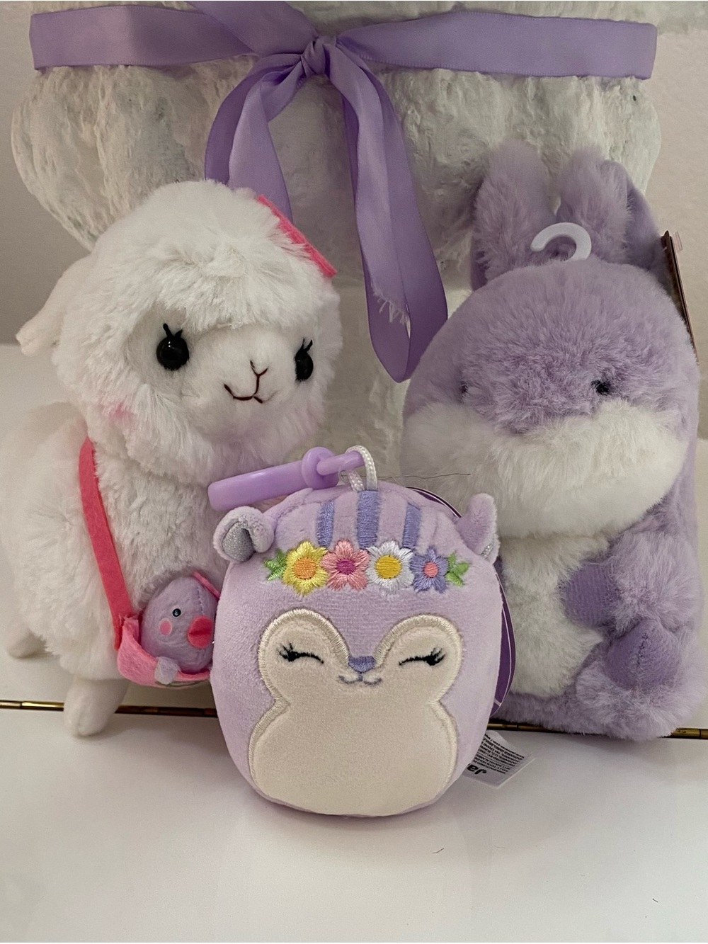 3 Plush Bundle Includes Squishmallow